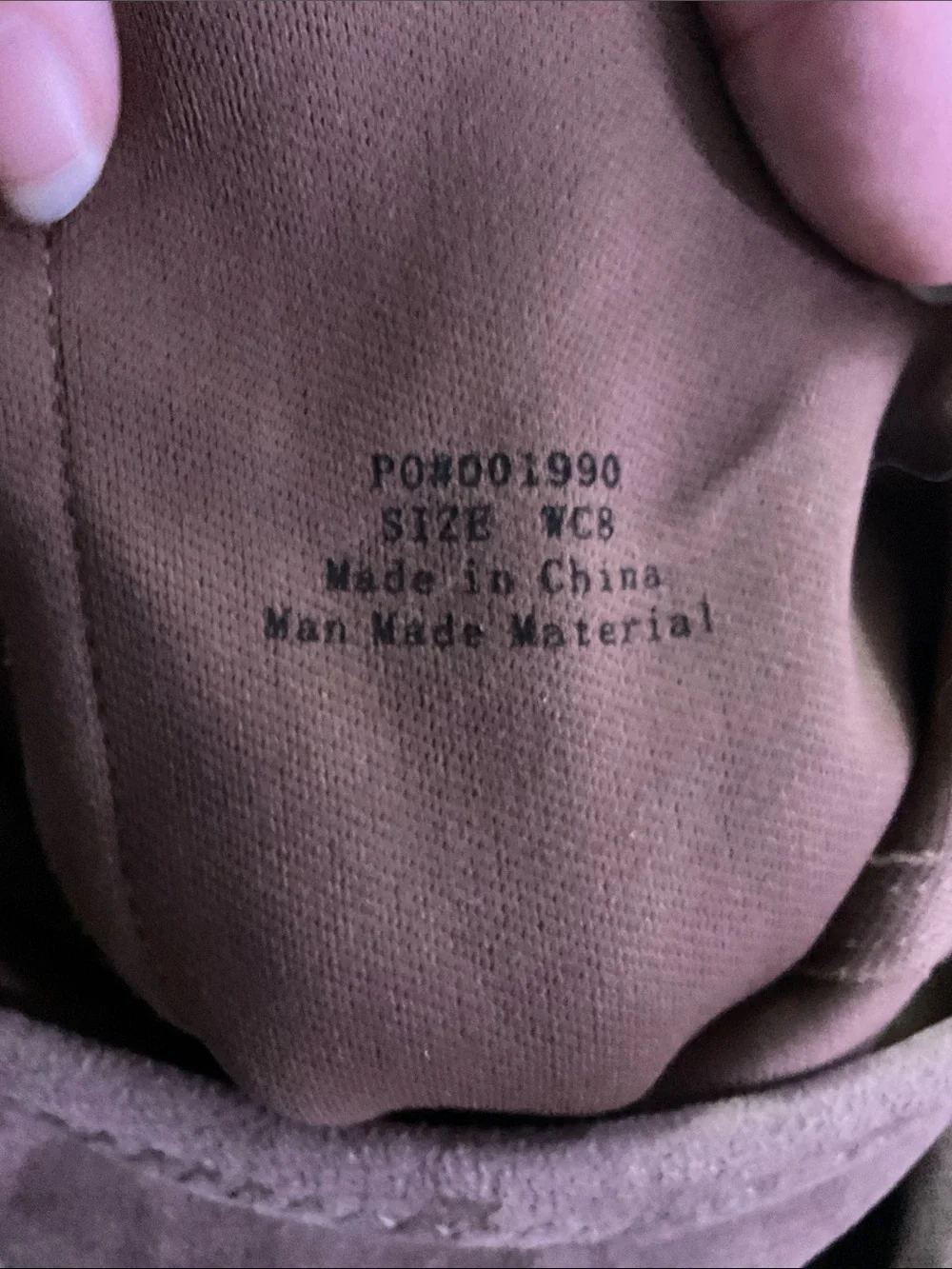Fashion Nova “Suede” Thigh Hi Boots Taupe size 8